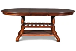 Bixby Oval Dining Table & 4 Chairs In Espresso