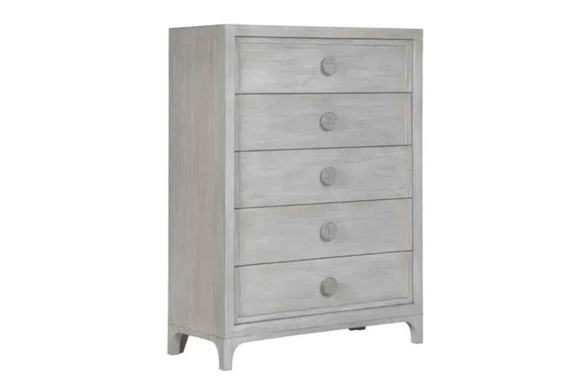 Boho Chic Chest In Washed White