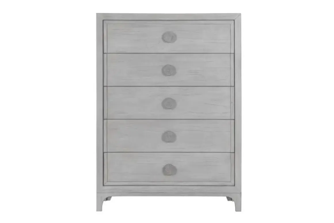Boho Chic Chest In Washed White