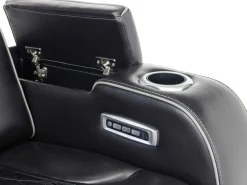 Boyington 2 Power Recliner In Gray Leather