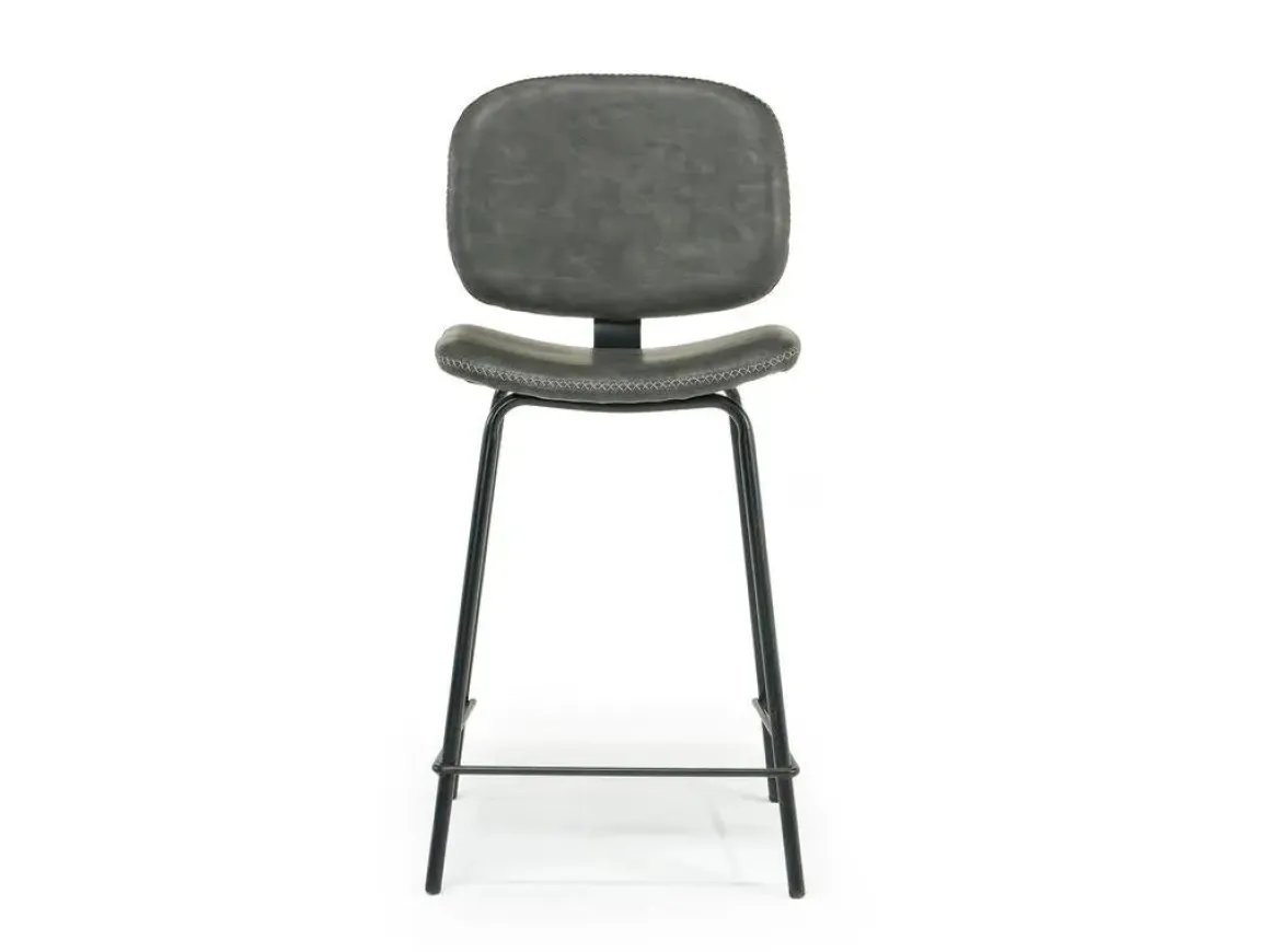Brennan Round Counter Height Dining Table & 4 Stools In James Mocha
