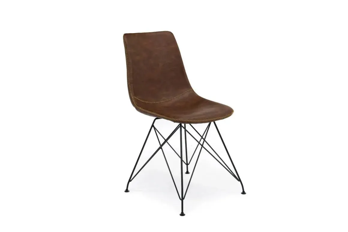 Brennan Round Dining Table & 4 Chairs In Theo Slate