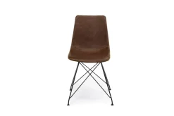 Brennan Round Dining Table & 4 Chairs In Theo Slate