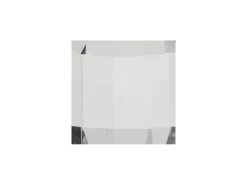 Brentley Candleholders In Clear Crystal Silver, Set Of 2