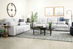 Bryce Power Loveseat In Savannah Coin
