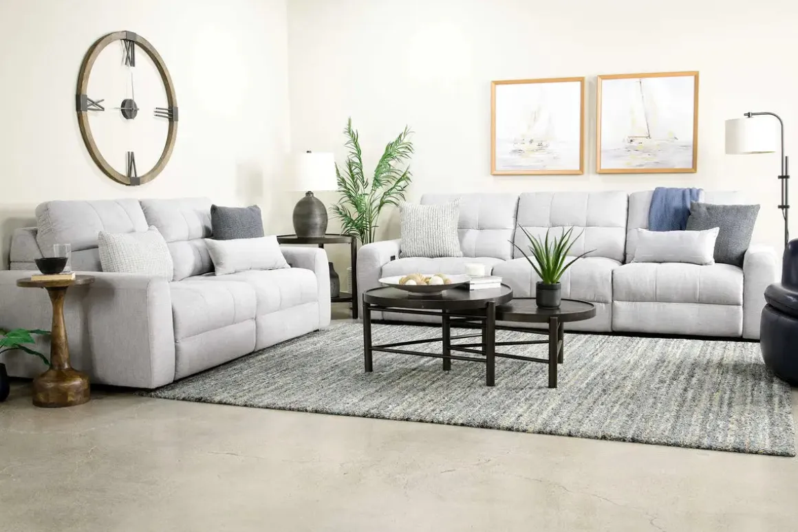 Bryce Power Loveseat In Savannah Coin