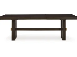 Burkhaus Extendable Dining Table In Dark Brown