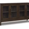 Burkhaus Server In Dark Brown