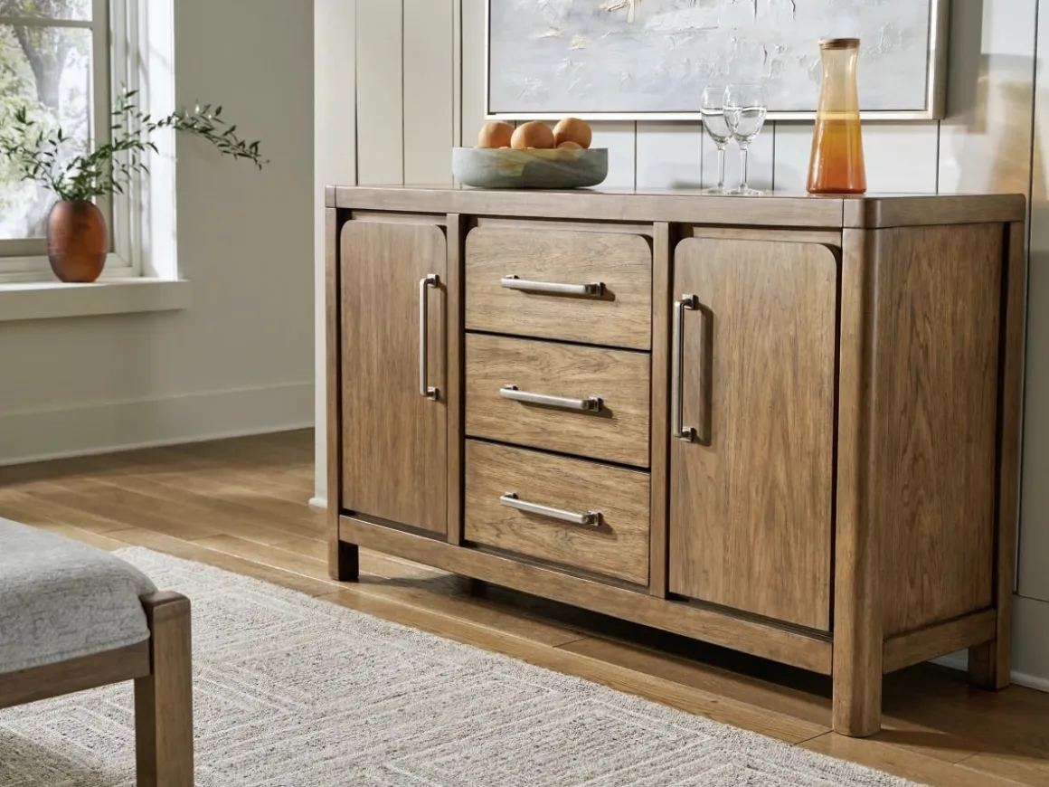 Cabalynn Server In Light Brown