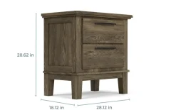 Cagney Nightstand In Brown