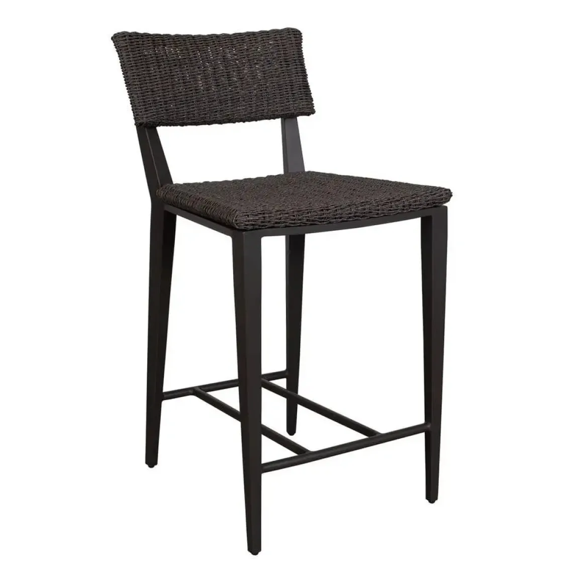 Calbas Outdoor Counter Height Stool In White