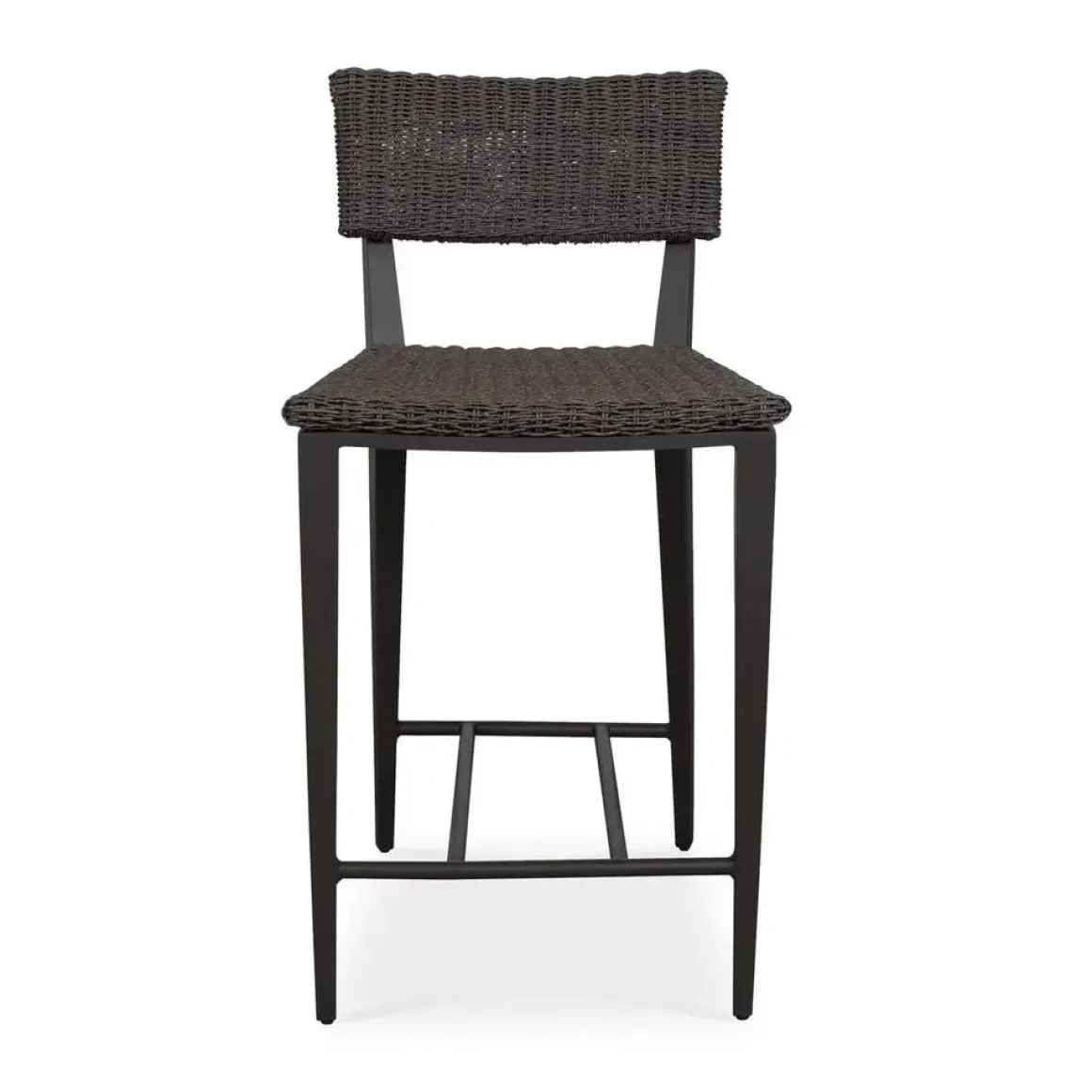 Calbas Outdoor Counter Height Stool In White