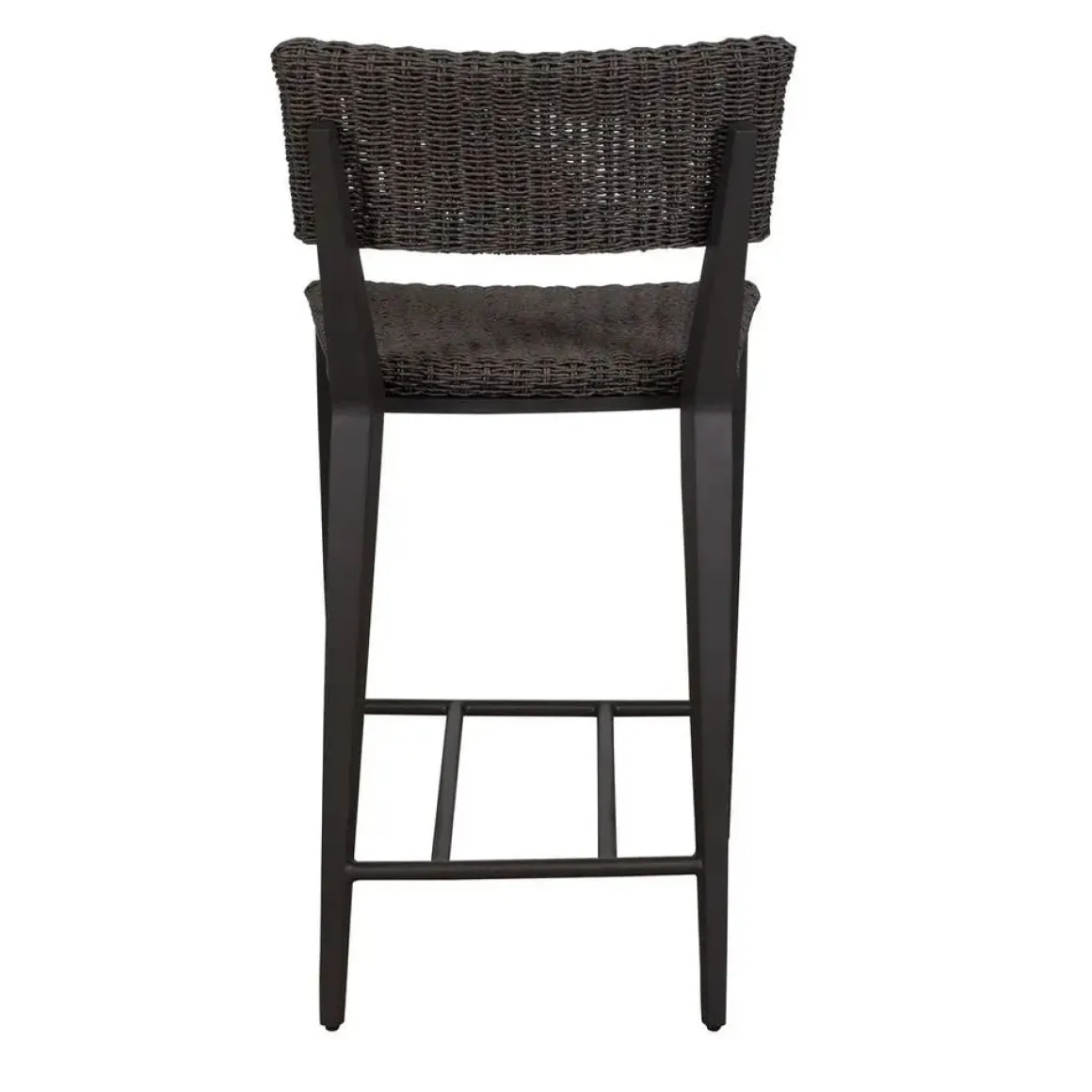 Calbas Outdoor Counter Height Stool In White