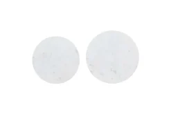 Camille Nesting Table In White Marble, Set Of 2