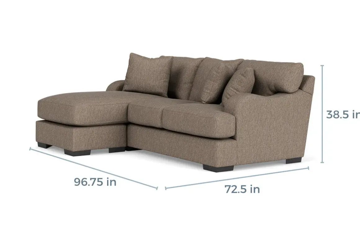 Catamaran Reversible Sofa Chaise - Custom Order