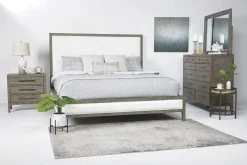 Chloe Nightstand In Gray