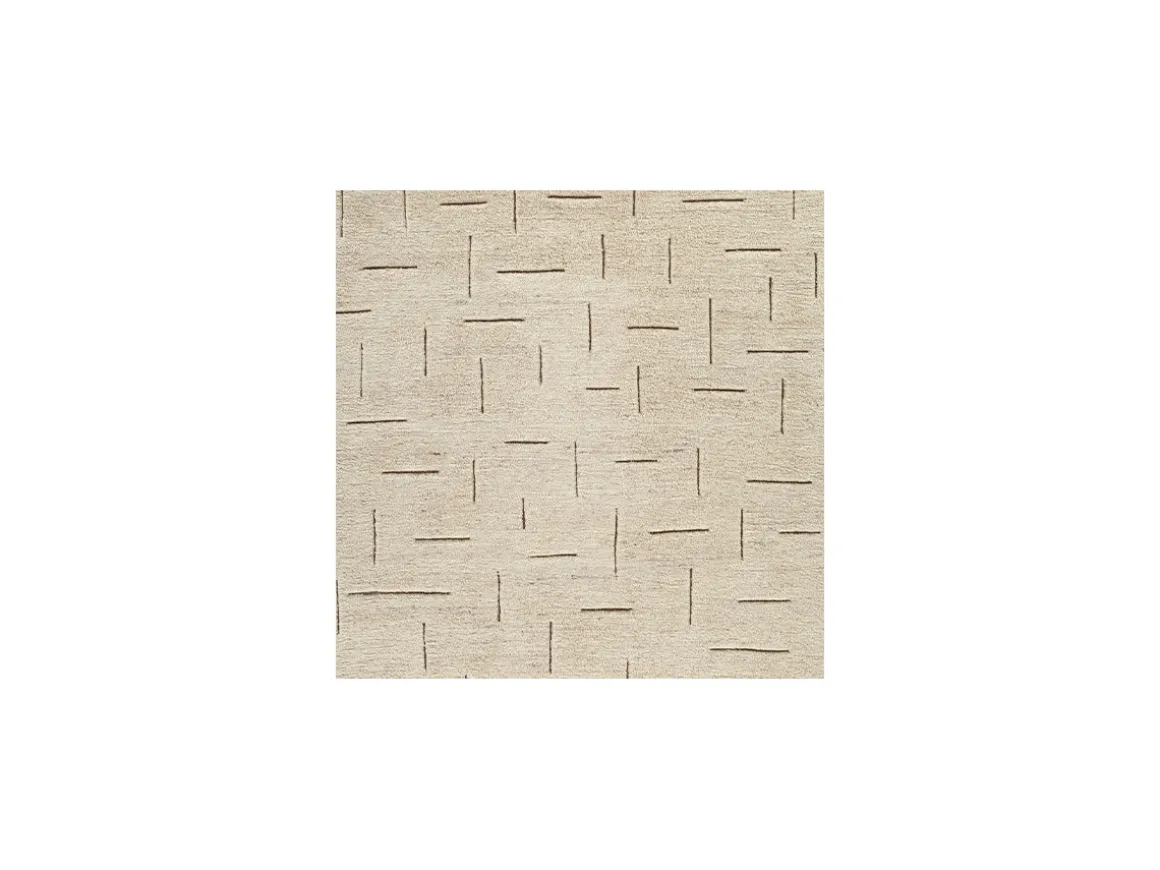 Clayman Rug In Beige/Brown, 5x7