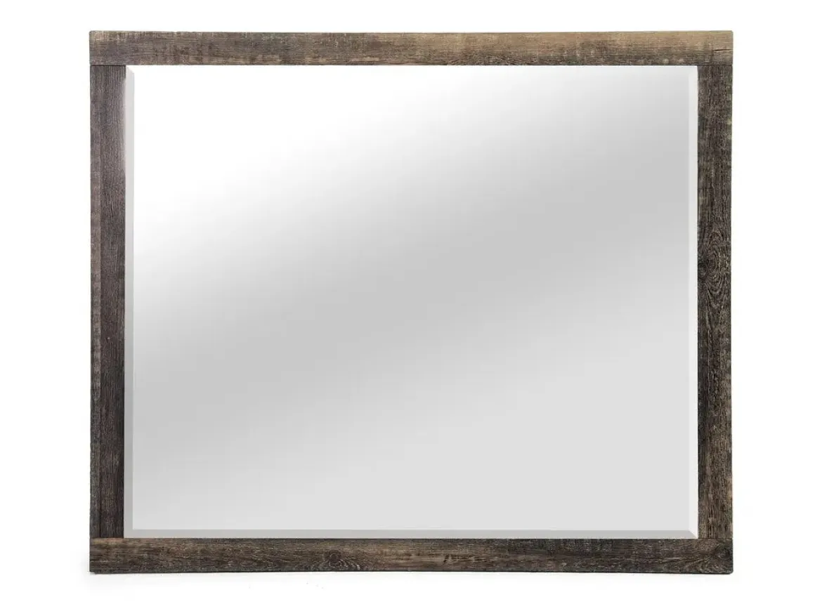 Dallas Mirror In White Wash