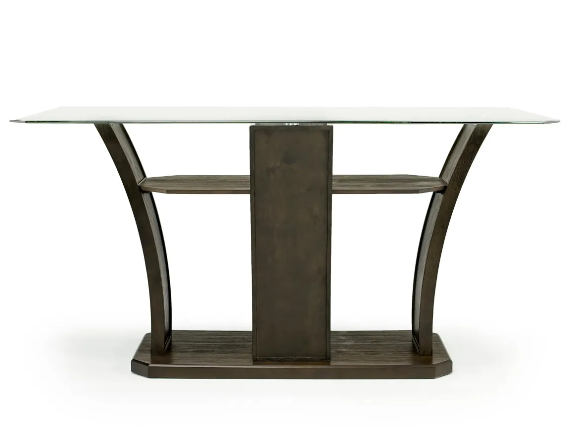 Dapper Counter Height Dining Table In Brown