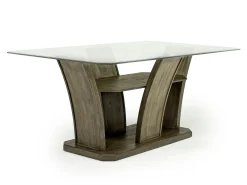 Dapper Dining Table & 4 Chairs In Gray