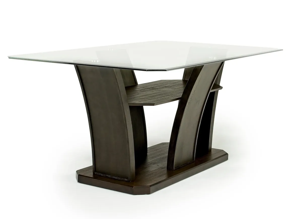 Dapper Dining Table & 4 Chairs In Gray