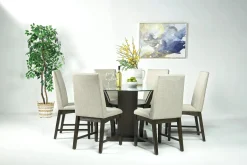 Dapper Side Chair In Brown