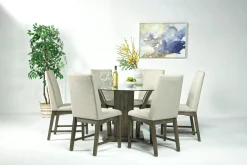 Dapper Side Chair In Brown