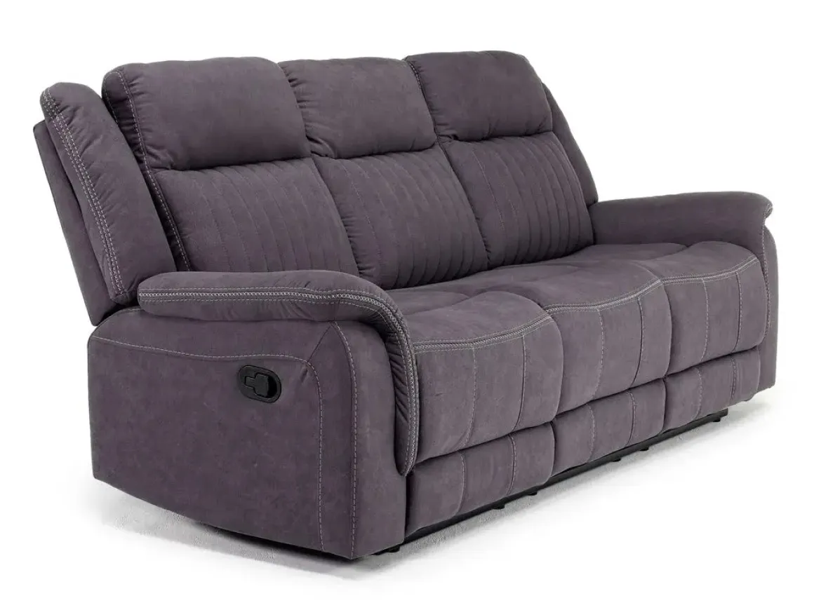 Diamond Reclining Sofa & Console Loveseat In Gray