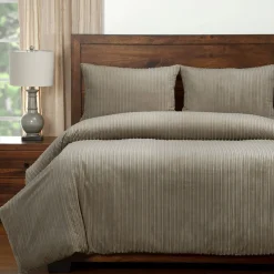 Downy Pillowcases In Storm Gray, Set Of 2, Eastern King