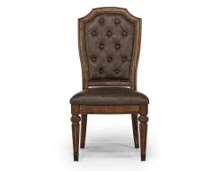 Durango Dining Table, 6 Chairs & 2 Arm Chairs In Fawn