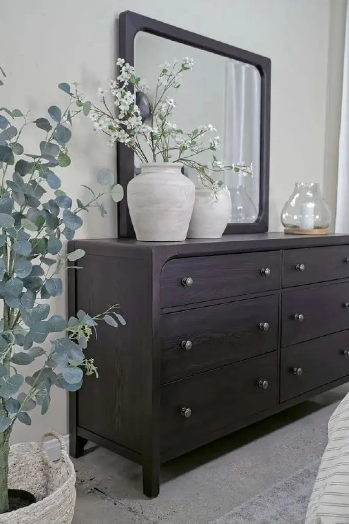 Easton Mirror In Espresso