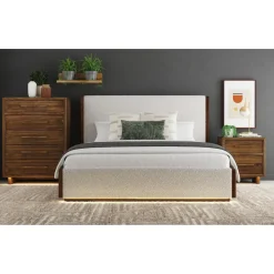 Elm Nightstand In Brown