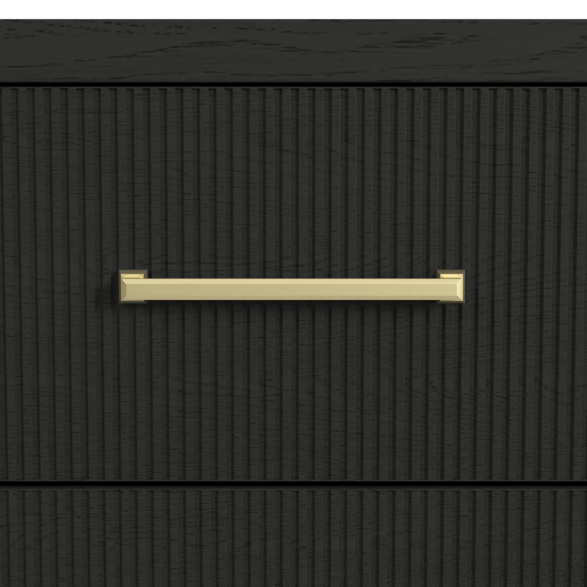 Emberly 2 Drawer Nightstand In Black