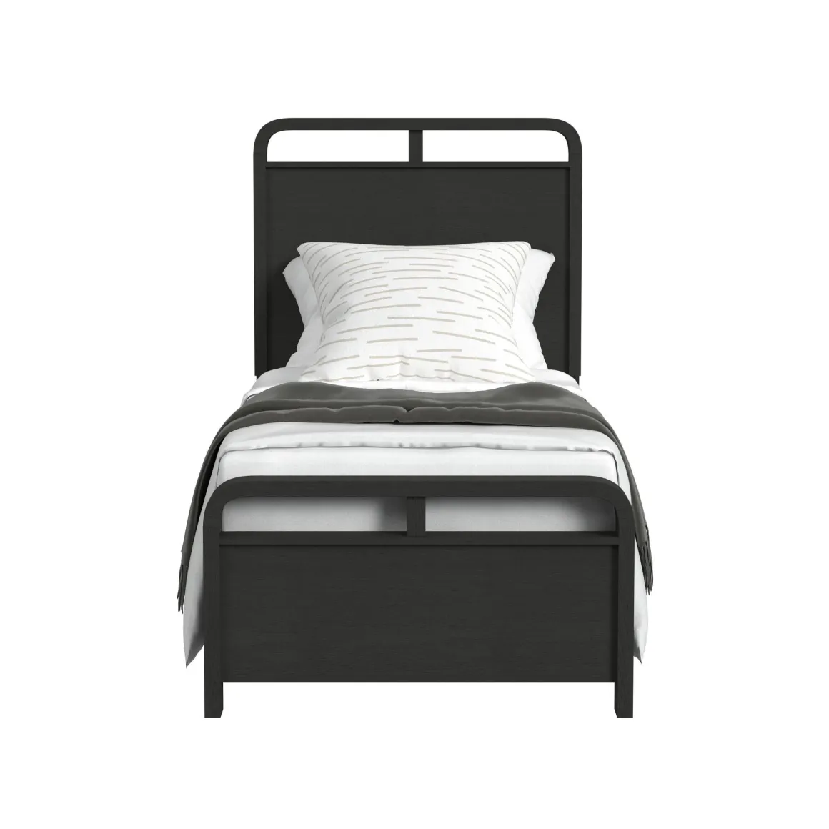 Emberly Panel Bed In Natural, Twin
