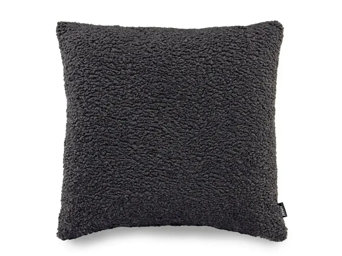 Emmy Accent Pillow In Brown Leather