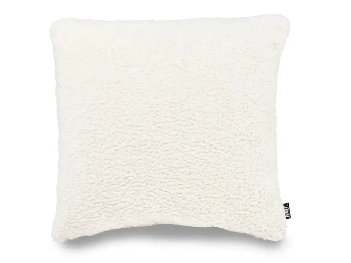 Emmy Accent Pillow In Brown Leather
