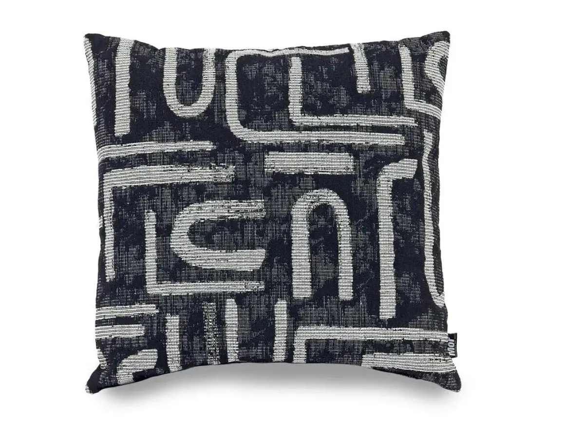 Emmy Accent Pillow In Brown Leather