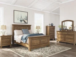 Feddinger Mirror In Medium Brown