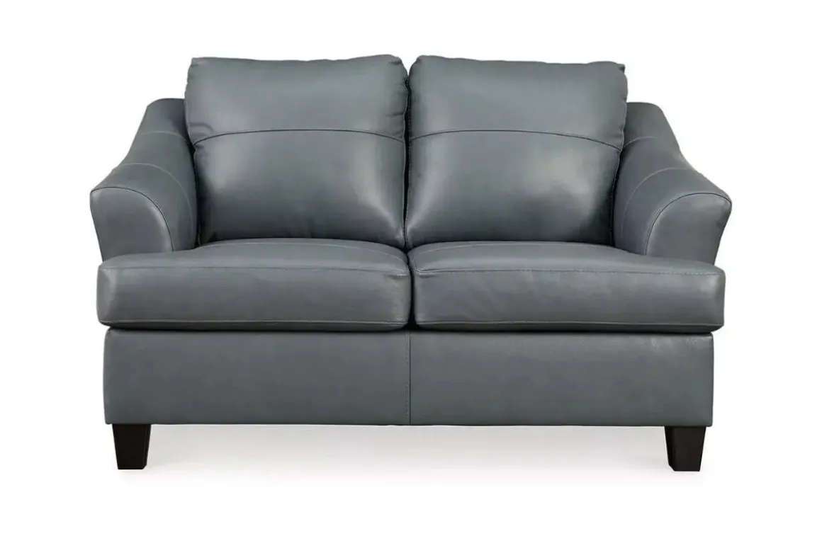 Genoa Loveseat In Coconut Leather