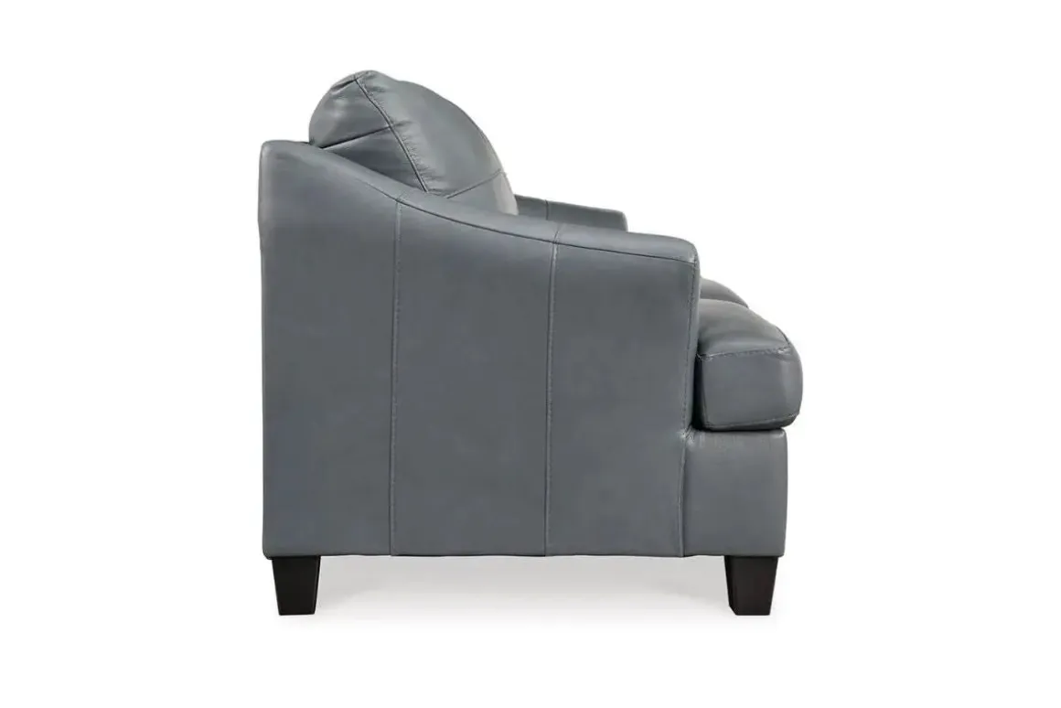 Genoa Loveseat In Coconut Leather