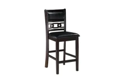 Gia Counter Height Stool In Gray, Set Of 2