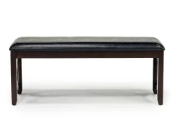 Gia Dining Table, 4 Chairs & Bench In Light Brown