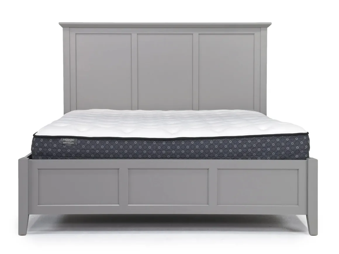 Grace Panel Bed In Raven, Full