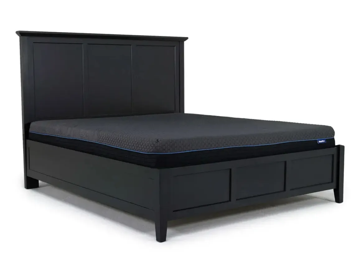 Grace Panel Bed In Raven, Full