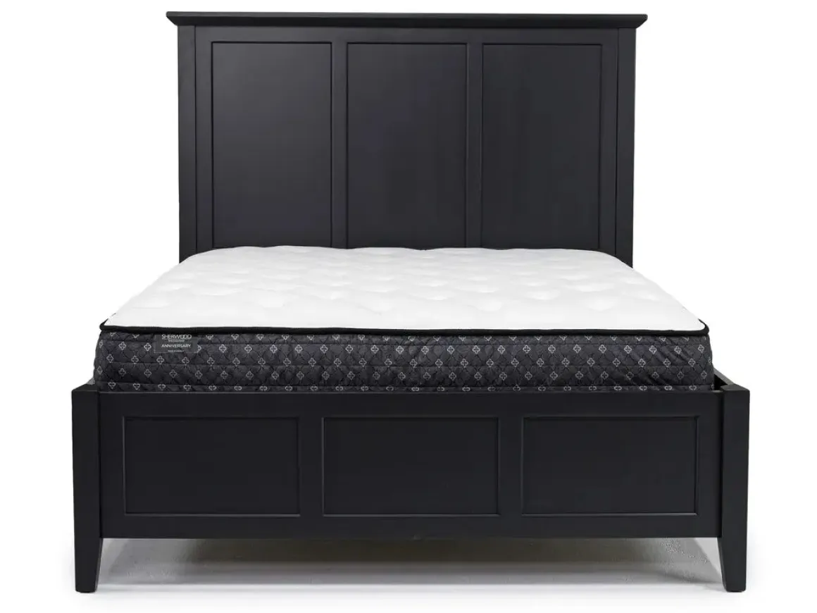 Grace Panel Bed In Raven, Full