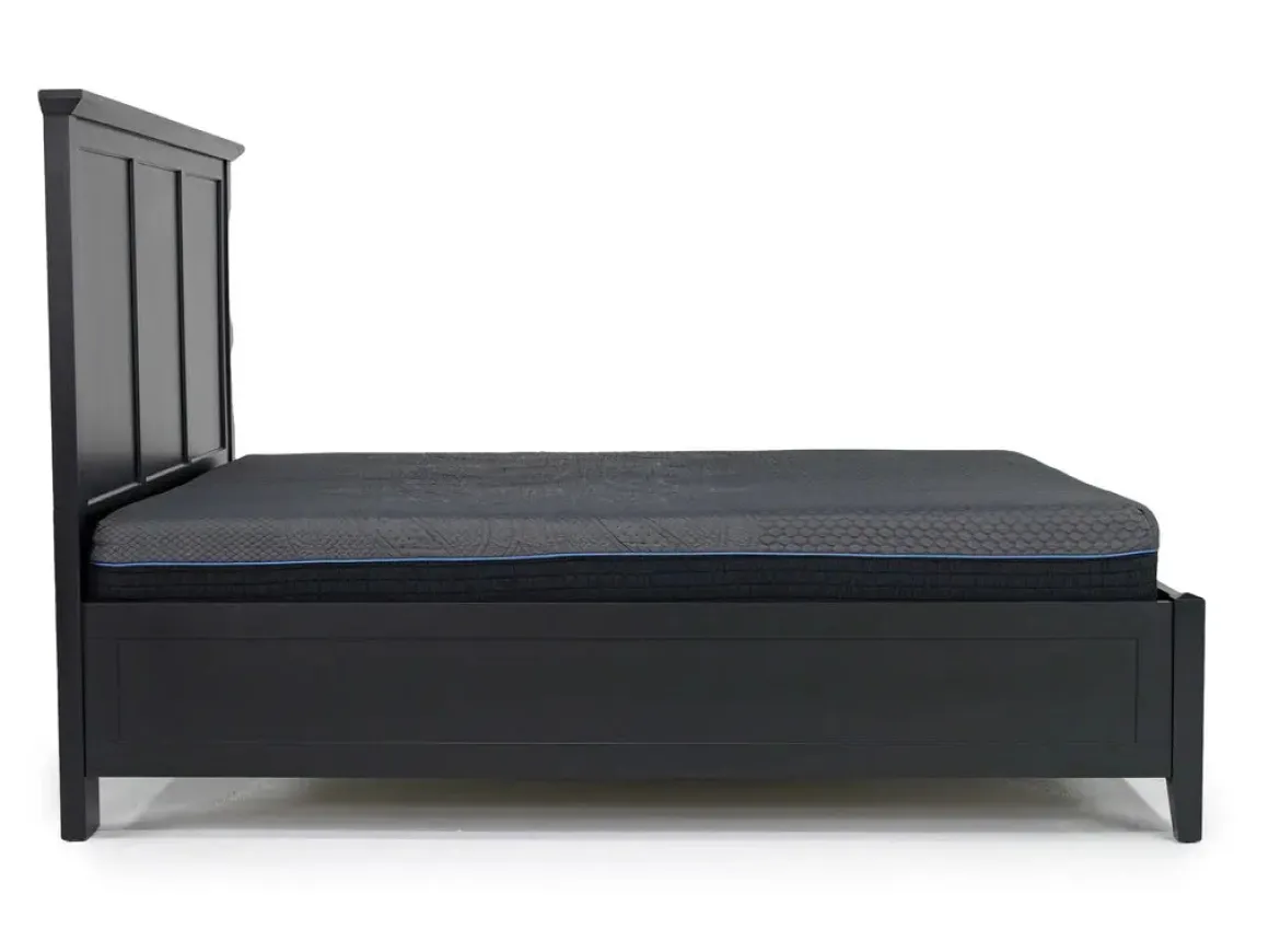 Grace Panel Bed In Raven, Full