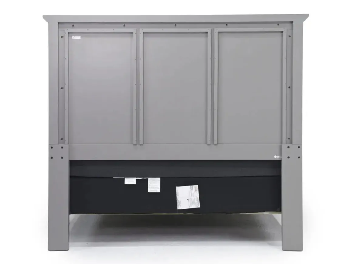 Grace Panel Bed In Raven, Full