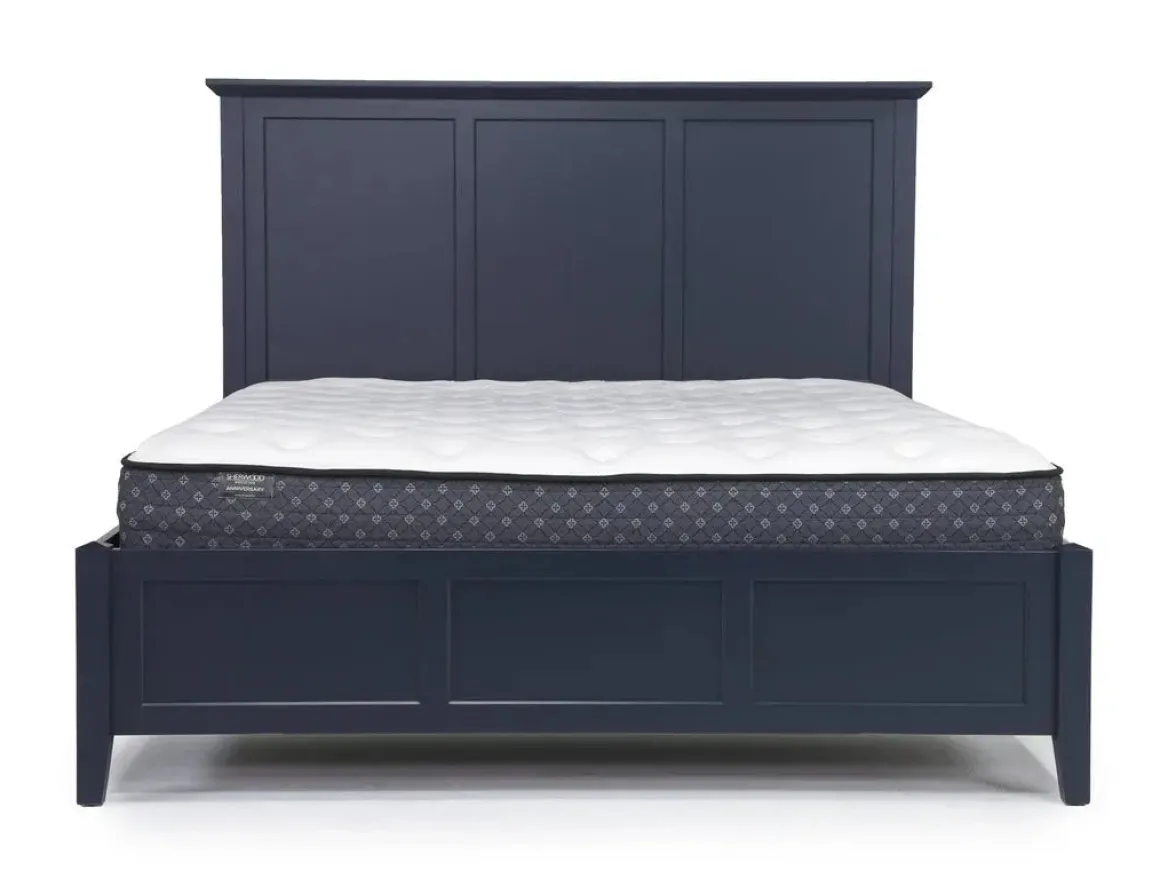 Grace Panel Bed In Raven, Full