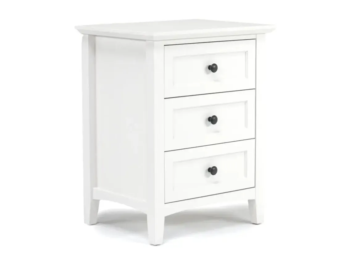 Grace Storage Bed, Dresser, Mirror & Nightstand In Snowfall, Full