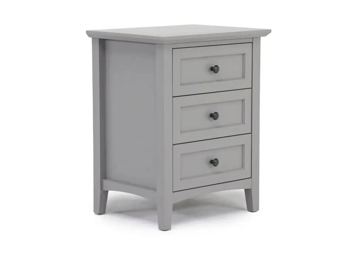 Grace Storage Bed, Dresser, Mirror & Nightstand In Snowfall, Full
